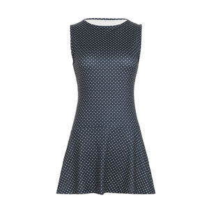 Women's Polka Dot Sleeveless Mini <b>Dress</b> Slim Fit Round Neck A-Line Skirt Casual Party Summer Fashion 2026 New Style - Product Image 6
