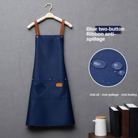 Prix d'usine Tablier de cuisine imperméable et durable en gros Tabliers réglables imprimés avec logo personnalisé