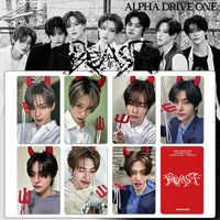 ALD1 UNBREAKABLE Beast Photocard ALPHA DRIVE ONE Carte Lomo Officielle Cartes Photo de Collection pour Fans K-Pop, Scrapbooking et Décoration