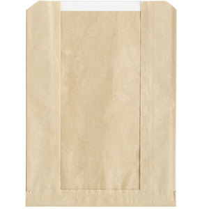 Bolsa de Papel para Galletas, Bagels, Pasteles, Pan y Sándwiches, Resistente <span class=keywords><strong>a</strong></span> la Grasa, con Ventana, Precio de Mayoreo de Fábrica - Product Image 2