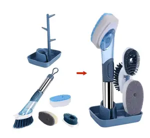 Cepillo de limpieza de cocina, utensilio de limpieza de platos, pequeño, útil, gran oferta