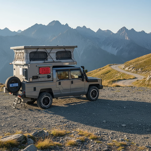 Camper 4x4 <span class=keywords><strong>tout</strong></span>-<span class=keywords><strong>terrain</strong></span> pour pick-up, idéal pour le voyage, <span class=keywords><strong>camping</strong></span>-<span class=keywords><strong>car</strong></span> RV conçu pour pick-up, avec toit rigide escamotable - Product Image 2