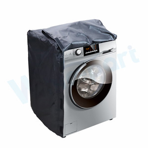 Copertura per lavatrice copertura per lavatrice in PU 420D 60*48*85, rivestimento in <span class=keywords><strong>tessuto</strong></span> Oxford 600D PU, nero, impermeabile e antipolvere - Product Image 1