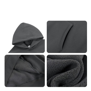 TKAN52D sweats à capuche brodés imprimés personnalisés de haute qualité sweats à capuche de mode vierges surdimensionnés hommes pull en pur coton - Product Image 3