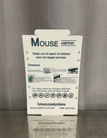 Piège à souris pliable avec colle adhésive, sûr et discret, pour la lutte antiparasitaire à la maison, dans la cuisine et l'entrepôt