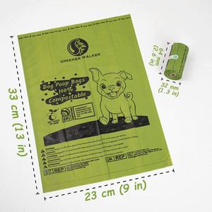 Factory Wholesale Customized 100% Biodegradable <b>Compostable</b> Poop <b>Bag</b> for Dog - Product Image 3