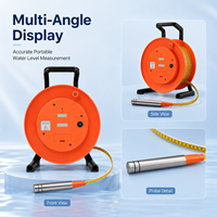 Sonde de niveau d'eau portable en acier avec protection IP66 pour la surveillance des puits profonds et des forages de 50m/100m