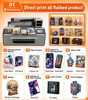 Vente directe d'usine Imprimante DTF UV Funsun A2 40*60cm Machine d'impression de coques de téléphone Bois Acrylique Métal Verre Stylo Tête XP600