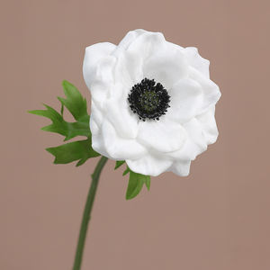 I1070 Fleurs artificielles de haute qualité au toucher réel, lotus argenté de luxe, décoration de table pour la maison et l'hôtel, arrangement floral artificiel - Product Image 4