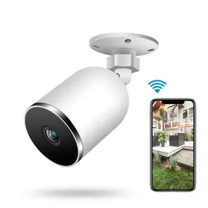 Kamera Keamanan Cctv Mini Tuya, Kamera Keamanan Cctv Mini Tuya Wifi Tahan Air Hd 1080P Luar Ruangan Inframerah Siang & Malam