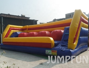 2021 migliori 10x4 metro <span class=keywords><strong>grande</strong></span> baller sport gonfiabili 2020 a buon mercato 4 palle gonfiabili wipeout <span class=keywords><strong>giochi</strong></span> per bambini e adulti - Product Image 5
