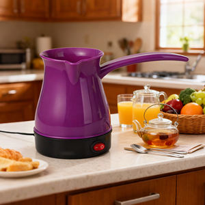 Cafetière électrique en acier inoxydable KE09066, pot à café éthiopien sous vide, idéal pour la maison, l'extérieur, la voiture, le camping-car – Nouveauté très demandée en Turquie - Product Image 1