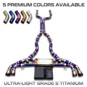 Sistema <span class=keywords><strong>de</strong></span> <span class=keywords><strong>Escape</strong></span> Valvetronic Ligero <span class=keywords><strong>de</strong></span> Titanio Personalizado para BMW X5M/X6M F95/F96 4.4TT 2020-2024 con Control Dinámico <span class=keywords><strong>de</strong></span> Válvulas - Product Image 1