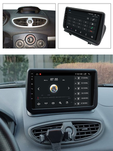 Prelingcar pour <span class=keywords><strong>Renault</strong></span> <span class=keywords><strong>Clio3</strong></span> 2006-2019 Android 12 moniteur de voiture 8 + 256g carplay DSP RDS GPS intégré 2din radio dvd lecteur 5.1HIFI - Product Image 2