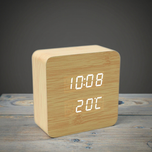 Reloj Electrónico LED Multifuncional Moderno Directo de Fábrica, con Activación por Voz, Pantalla Digital y Analógica para Uso Doméstico, Estudiantes y Personas Mayores - Product Image 2