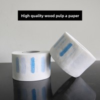 Outil de coiffure, papier de protection pour le cou jetable incassable, fournitures de soins capillaires, protection pour la permanente et la coloration, rouleau de papier Weibo