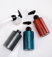 Flacon de Shampooing Luxe 300ml 500ml Vide, Emballage Soin de la Peau, Bouteilles en Plastique pour Lotion, Gel Douche, Flacon Pompe PET, Emballage Personnalisé