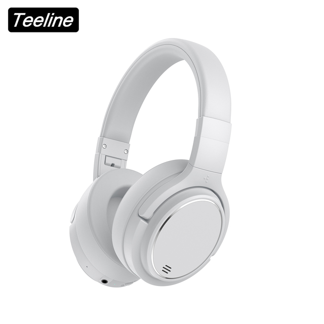 Active Noise Cancelling Wireless Headphones for 5.1 Over-Ear Gaming Headset Foldable IPX4 Waterproof Low Sports Aviation