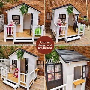 Caseta de Madera <span class=keywords><strong>para</strong></span> Exteriores, Villa <span class=keywords><strong>para</strong></span> Perros de Madera Preservada, Estilo Jardín, Casa <span class=keywords><strong>para</strong></span> Mascotas Ensamblada, Caseta Portátil <span class=keywords><strong>para</strong></span> Jardín, Modelo 985 - Product Image 3