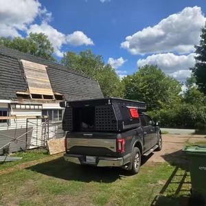 Overland 4WD Pickup Truck Camping Car Camper Remorques Mini Léger Pliable Slide-On Truck Camper Australian Standards - Product Image 4