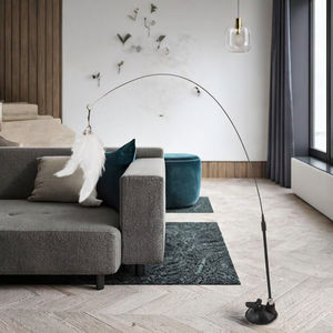 Giocattolo Interattivo per Gatti SENYE con Coda di Piume Ecologica, Peluche Morbido in Nylon, Funzionamento a Batteria, con Erba Gatta e Piccolo Anello in Plastica - Product Image 3