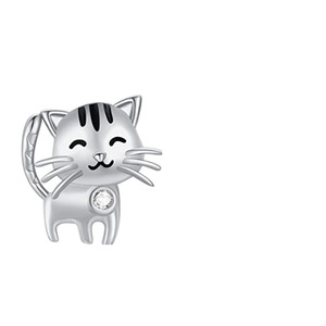 Orecchini a Perno a Forma di Gatto, Design Minimalista, Gioielli da Donna alla Moda, Regalo per Uso Quotidiano - Product Image 6