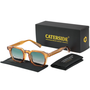 Gafas de Sol CATERSIDE con Marco Grueso - Protección UV400 y Diseño Retro de Marca - Gafas de Sol Unisex - Product Image 3