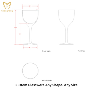 Bicchieri da Cocktail Vintage Art Deco Nick and <span class=keywords><strong>Nora</strong></span>, Calici da Vino con Stelo Liscio Inciso, 6 once - Product Image 3