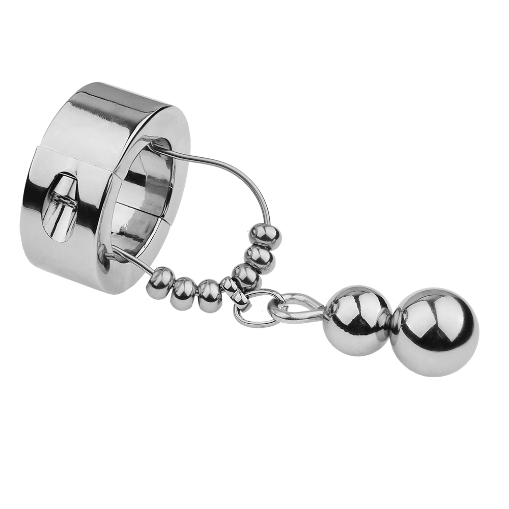 bio kokosöl als gleitmittel Metall Penisring 3er Set Spartacus Black Metal main image 1