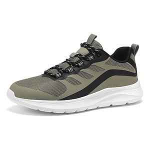Chaussures de sport respirantes en mesh pour hommes, colorées, à lacets, légères, antidérapantes, pour la course à pied et la marche en plein air - Product Image 6
