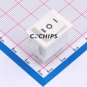 SS21-WWWBH-S6-R Rocker Switch Through hole Component (THT) Switch 21mm 15mm Concave Bend Without - Product Image 1