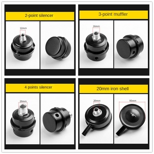 ปั๊มกรองอากาศเงียบ, 3/8กรองอากาศอุปกรณ์ปั๊มลมเคสเหล็กและพลาสติก - Product Image 2