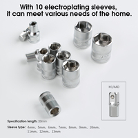KS-840121 Kits de boîte à outils de matériel OEM outils manuels d'entretien spéciaux pour électricien ensemble d'outils multifonctions pour la maison
