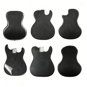 Guitare électrique en fibre de carbone pure, garde-corps de manche en fibre de carbone, corps de guitare, oud, harpe, banjo, <span class=keywords><strong>mandoline</strong></span> - Product Image 4