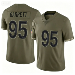 Maillot de football cousu 95 Myles Garrett pour hommes, femmes et jeunes, tailles S-5XL, livraison rapide - Product Image 3