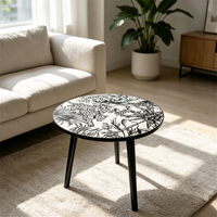 Table basse en bois moderne et durable pour salon d'appartement