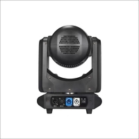 Projecteur de scène mobile MOKE 200W LED 3-en-1 Beam Spot Wash avec DMX pour discothèques et DJ