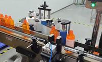 Machine d'étiquetage pour bouteilles rondes en plastique, verre, métal, parfum, vin, cosmétiques, shampoing