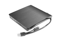 USB 3.0 Type-C External Optical Drive Ultra Portable High-Speed Reader/Writer DVD-ROM CD-RW Burner for Desktop Laptop PC