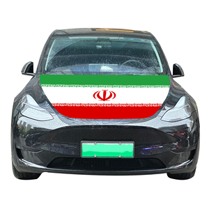 Funda para Capó de Coche con Bandera de Irán Personalizada, Diseño Persa, 120x150cm, Material Elástico de Cuatro Lados, Apta para Camionetas - Product Image 4