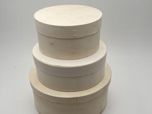 Hộp Gỗ Phô Mai Tùy Chỉnh Nhà Máy Hộp Gỗ Tròn Bánh Lớn/Nhỏ Cấp Thực Phẩm - Product Image 4