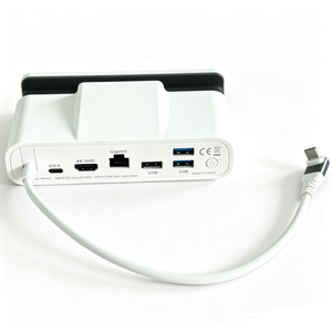 Station d'accueil audio USB 2.0 haut de gamme à 7 ports avec charge PD 30W, hub de jeu RGB 4K compatible ROG Ally X <span class=keywords><strong>Steam</strong></span> <span class=keywords><strong>Deck</strong></span> - Product Image 5