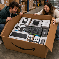 Boîte Mystère avec Smart TV, Boîte d'Électronique Aléatoire, Consoles Portables, Haut-parleurs, Chargeurs pour Boutiques de Cadeaux, Commandes d'Essai