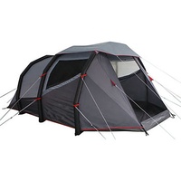 Tente gonflable de luxe pour 4 à 6 personnes avec fenêtre supérieure et ventilation arrière, imperméable quatre saisons, design une chambre et un salon