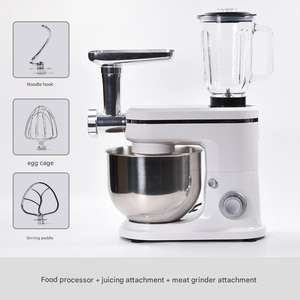 Machine tout-en-un pour pétrir <span class=keywords><strong>la</strong></span> pâte et préparer les aliments, pour mélanger, pétrir, hacher et broyer divers ingrédients alimentaires facilement - Product Image 5