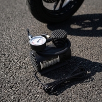 Compresseur portable 12V mini 150psi, gonflage rapide, certifié CE, 85dB silencieux, design compact pour pneus de voiture/moto/vélo