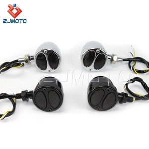 Xe Máy 3 Trong 1 LED Bật Tín Hiệu W/Phanh Tail Light Front Rear Chỉ Số Đèn Blinkers Cho Harley Chopper Bobber <span class=keywords><strong>Cafe</strong></span> <span class=keywords><strong>Racer</strong></span> - Product Image 6