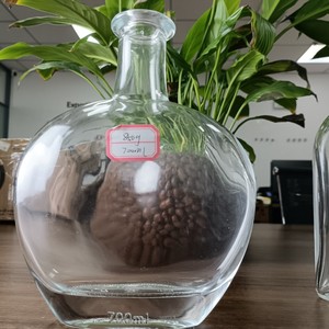 Chất lượng hàng đầu 50cl 750cl tùy chỉnh rỗng bảo trợ vuông phẳng rượu chai Whisky Tequila chai Brandy Vodka Mezcal chai thủy tinh - Product Image 3