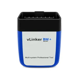 เครื่องสแกน OBD2รถยนต์ vgate vlinker BM Blue-tooth เครื่องมือวินิจฉัยรถยนต์รองรับโปรโตคอล OBDII สำหรับ Android และ iOS
