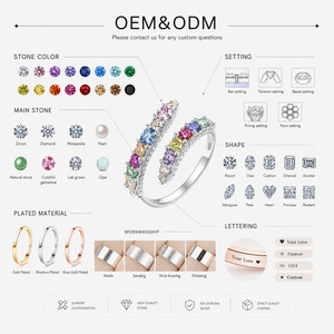 Boucles d'oreilles clous en moissanite taille poire couleur D, tête plate, en argent sterling S925 plaqué or blanc, plusieurs tailles, avec certificat - Product Image 6